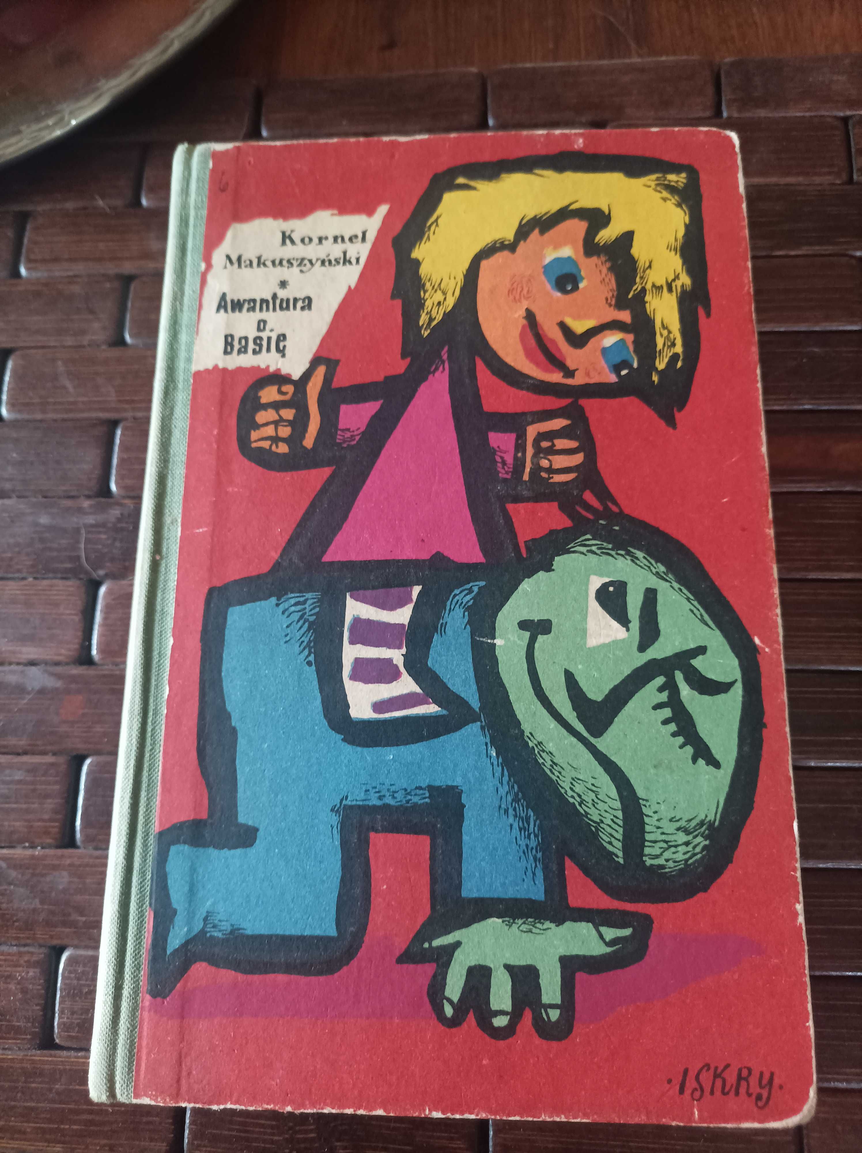 Makuszyński awantura o Basię 1958 ilustracje Młodożeniec