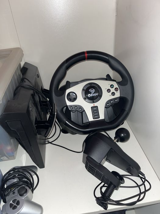 Kierownica do grania czarna cobra gt900 pro rally