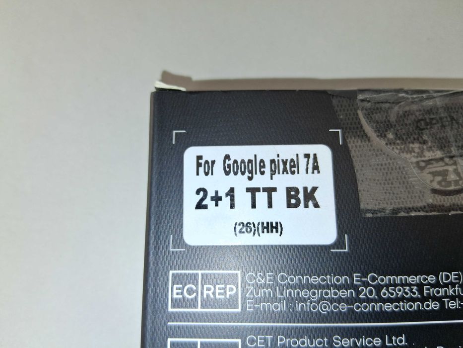 Y196 Zestaw Etui Case I Szkło Hartowane TOCOL do Google Pixel 7A