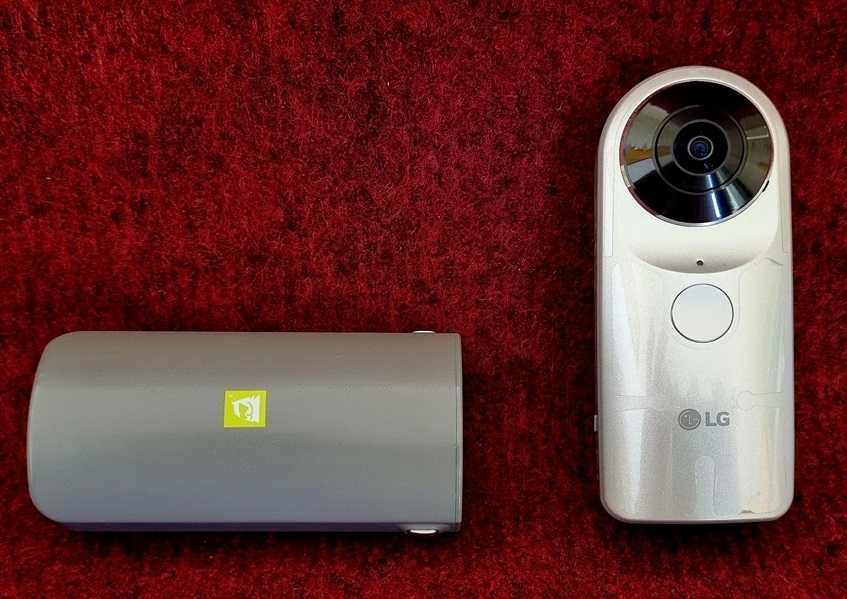 LG 360 Cam LG-R105 Kamera 360 sferyczna używana.