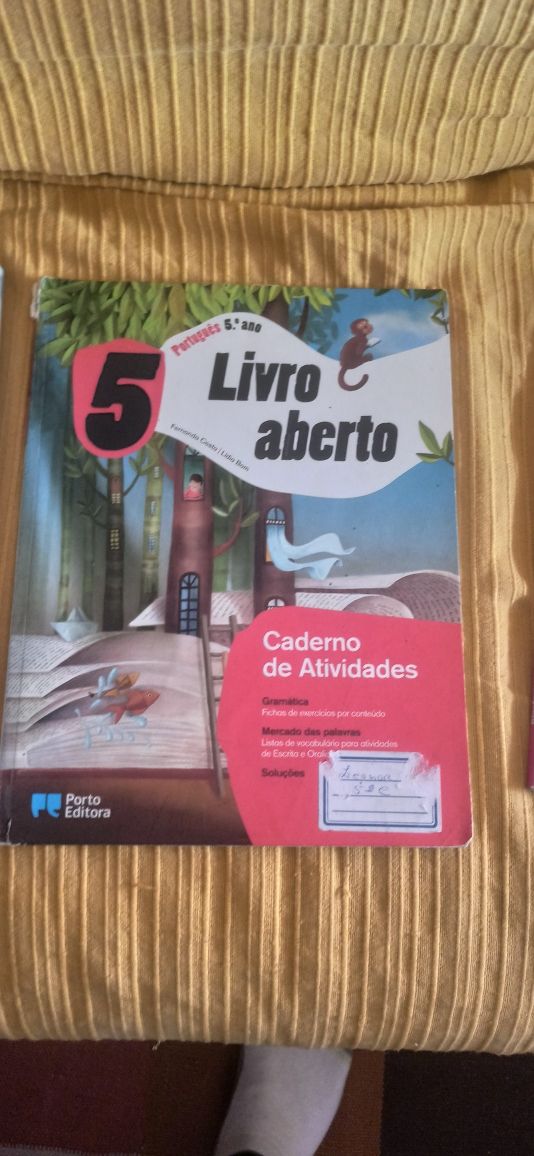 3 cadernos de fichas 5o ano