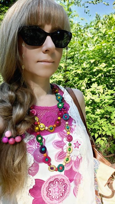 для причесок из ткани и меха＼(^-^)／