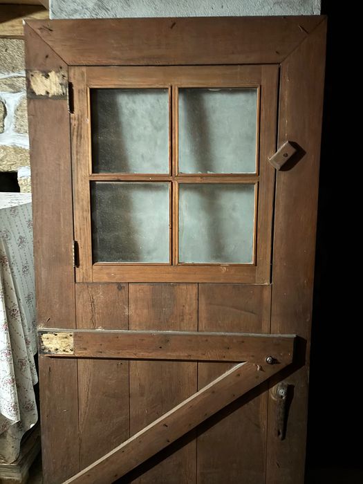 Porta de Madeira macica antiga