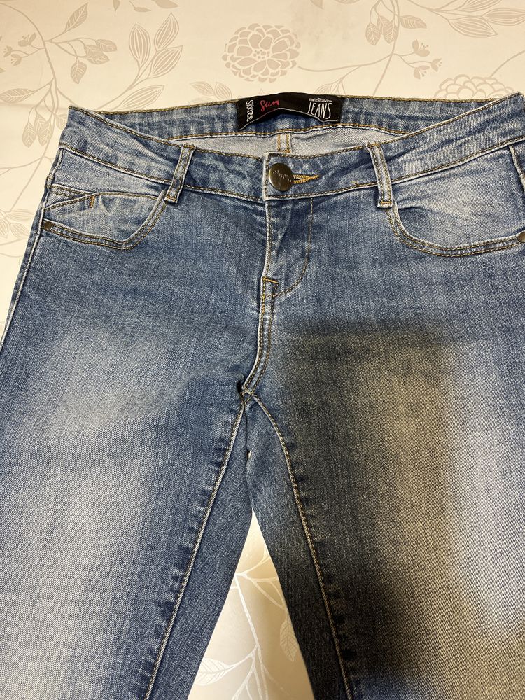 Spodnie jeans 32/XXS