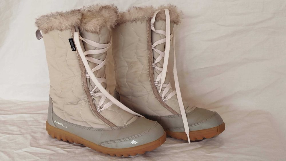 QUECHUA Buty Zimowe Śniegowce Damskie Kozaki # 36