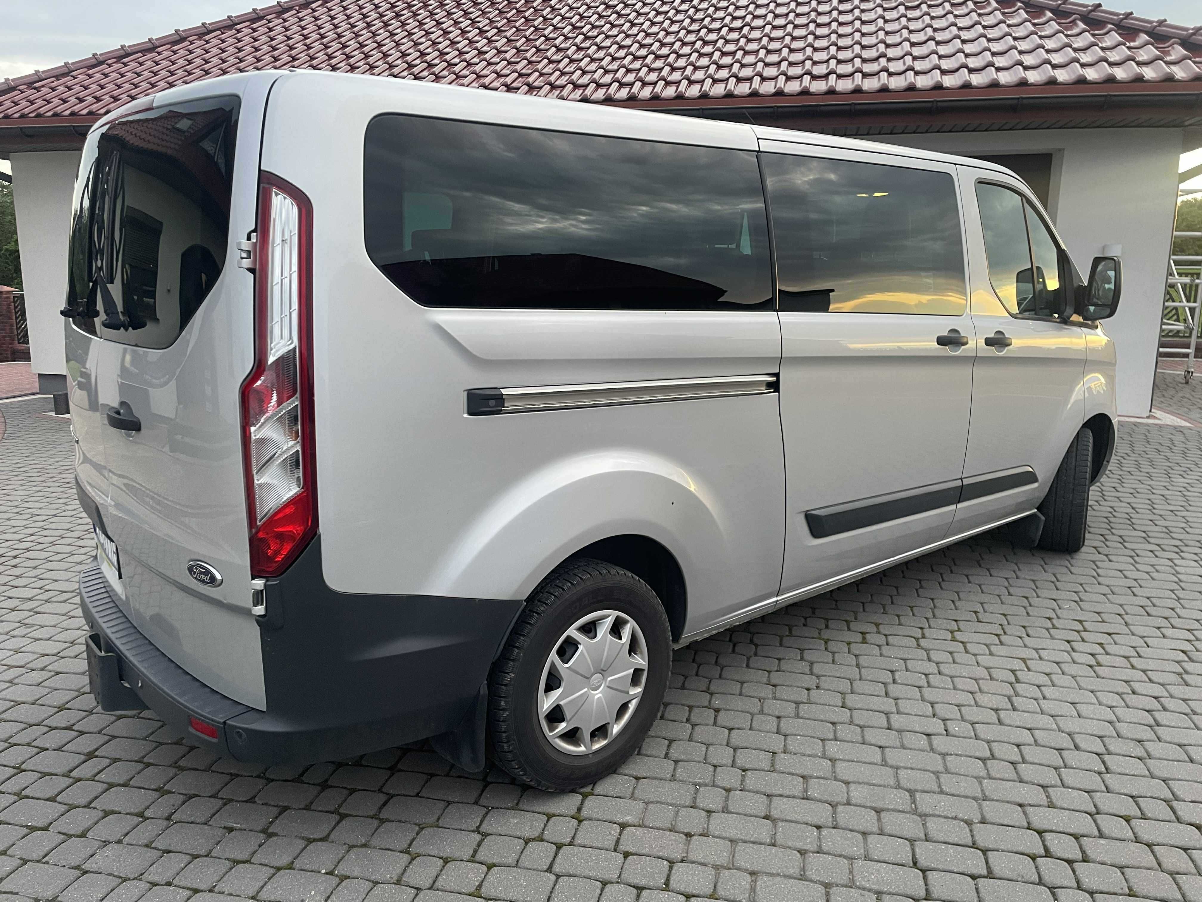 Ford Transit Custom Long/9-osobowy/nawiewy/nowy rozrzad!raty od 899zł!