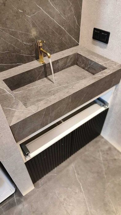 Раковина з натурального каменю, керамограніта. Мойка. Умивальник