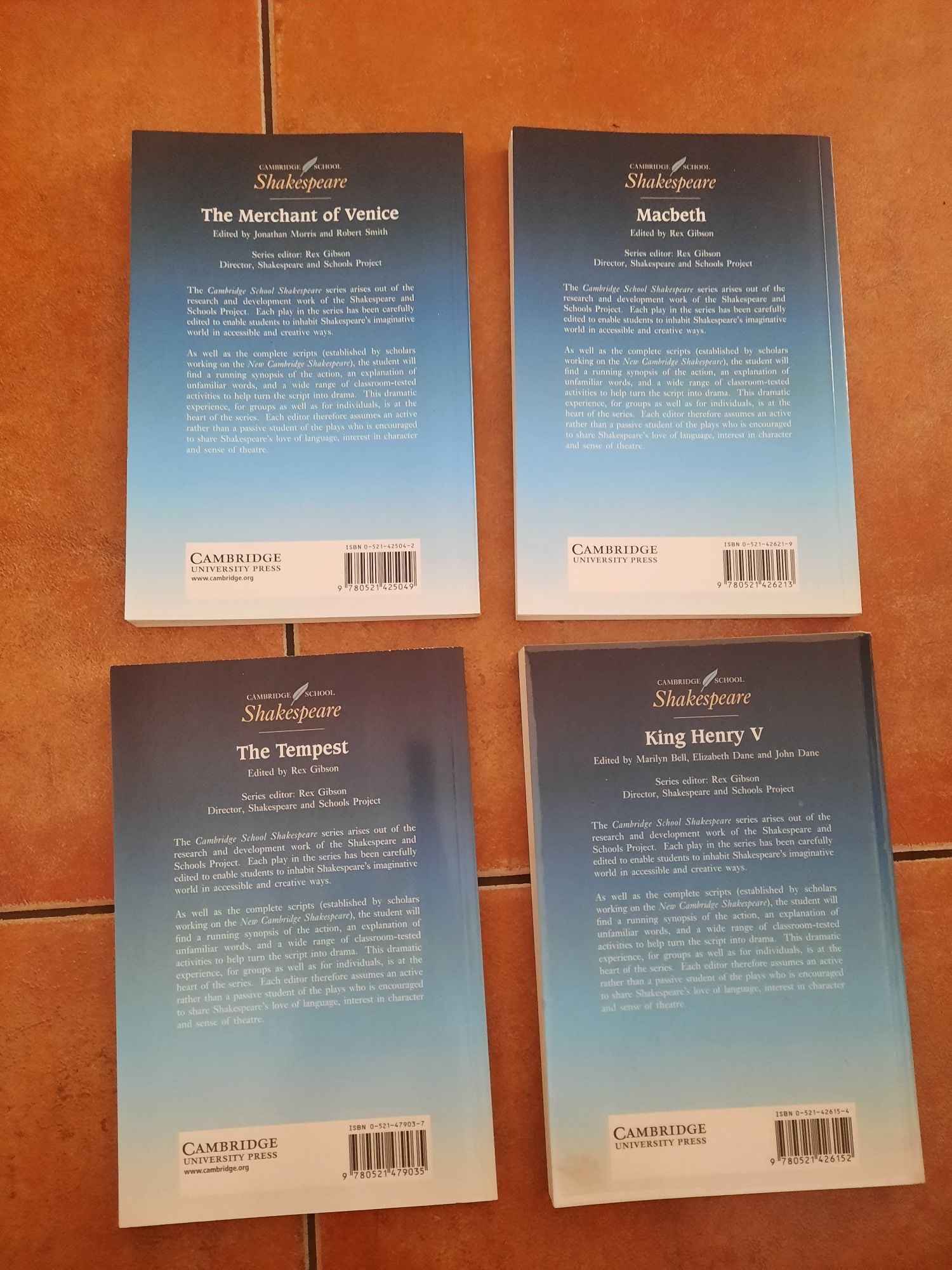 Livros INGLÊS _Shakespeare