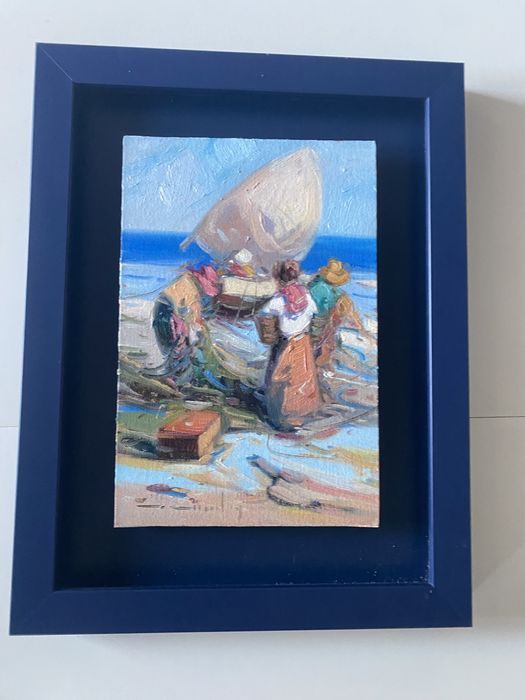 Quadro Casarrubios Óleo sobre Tela