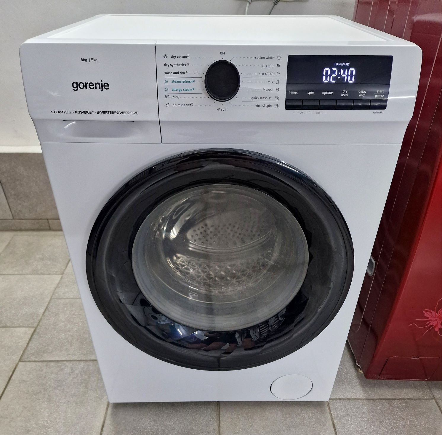 Пральна/стиральная/ машина Gorenje 8/5 KG з Сушкою / WD8514S