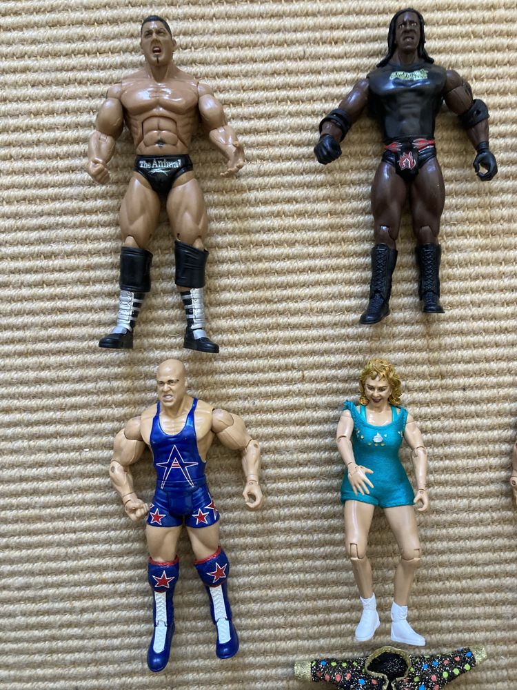 Lote 6 Figuras WWE