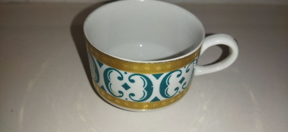 Ćmielów filiżanka z zestawu Ada sygnowana