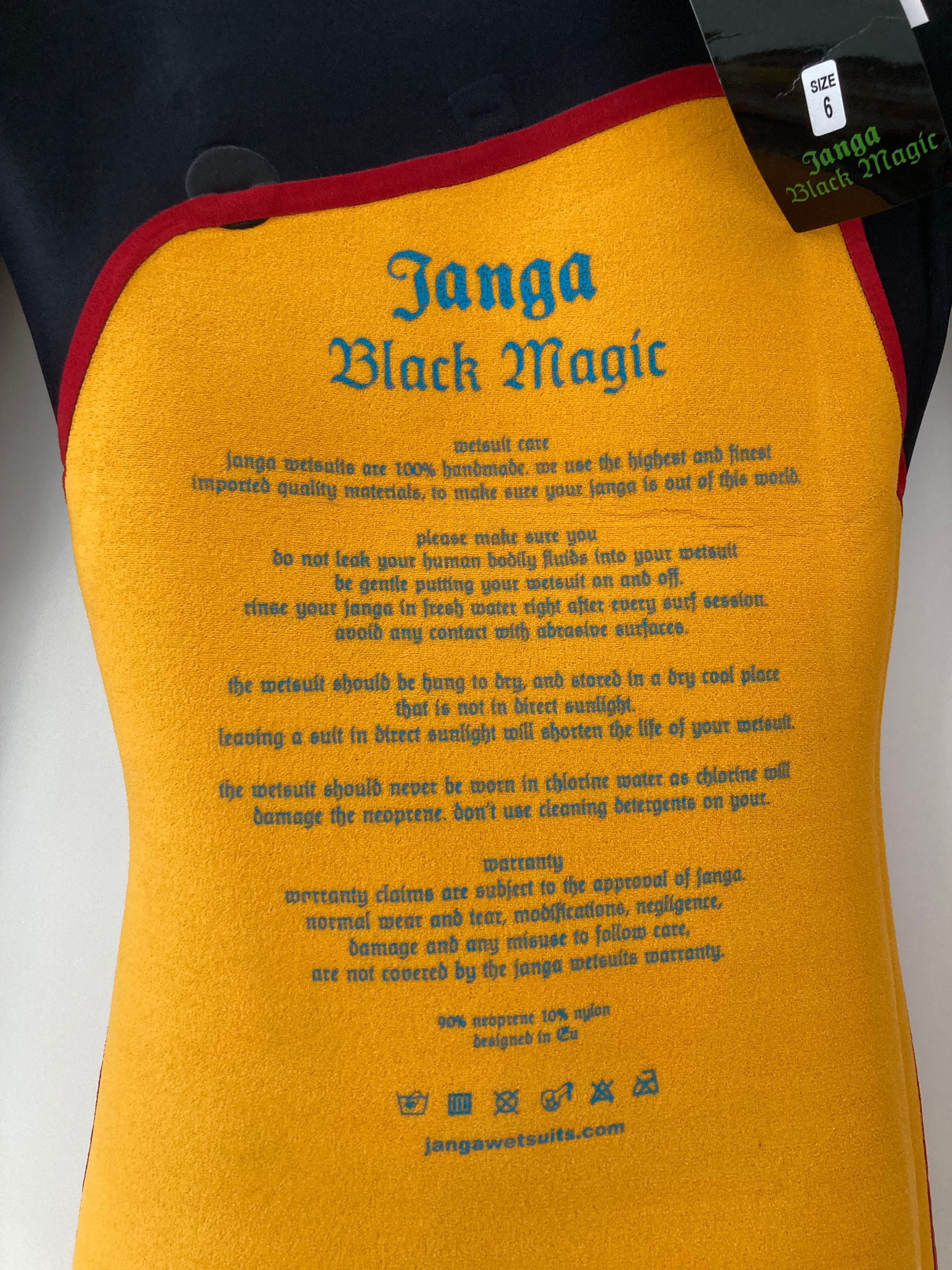 Fato surf Janga Black Magic Mulher/ Women 4/3mm
