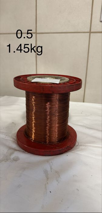 Drut miedziany nawojowy emaliowany