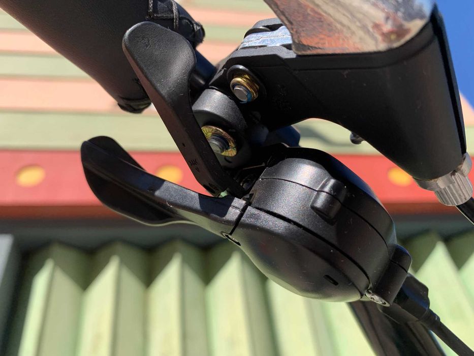 Bicicleta B-PRO P530 Desdobrável - Mudanças com Manete 7V - Impecável