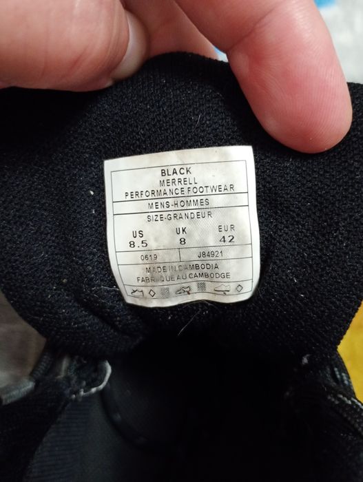 Кроссовки Merrell Yokota 2 Gore Tex 41 / 42