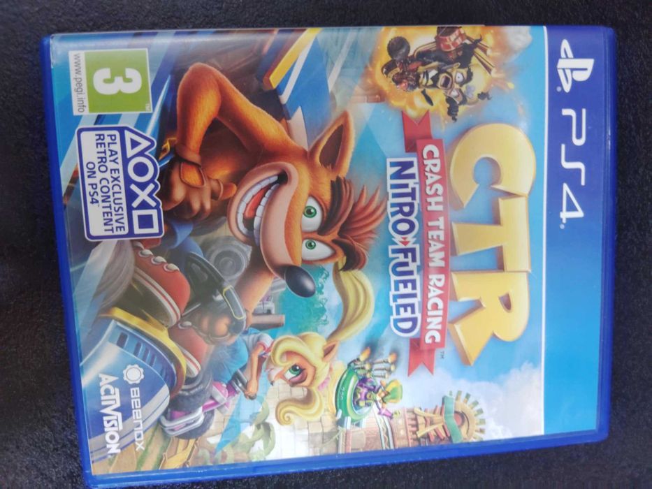 Crash Team Racing Nitro-Fueled PS4 i PS5 gra na konsole CTR wyścigi