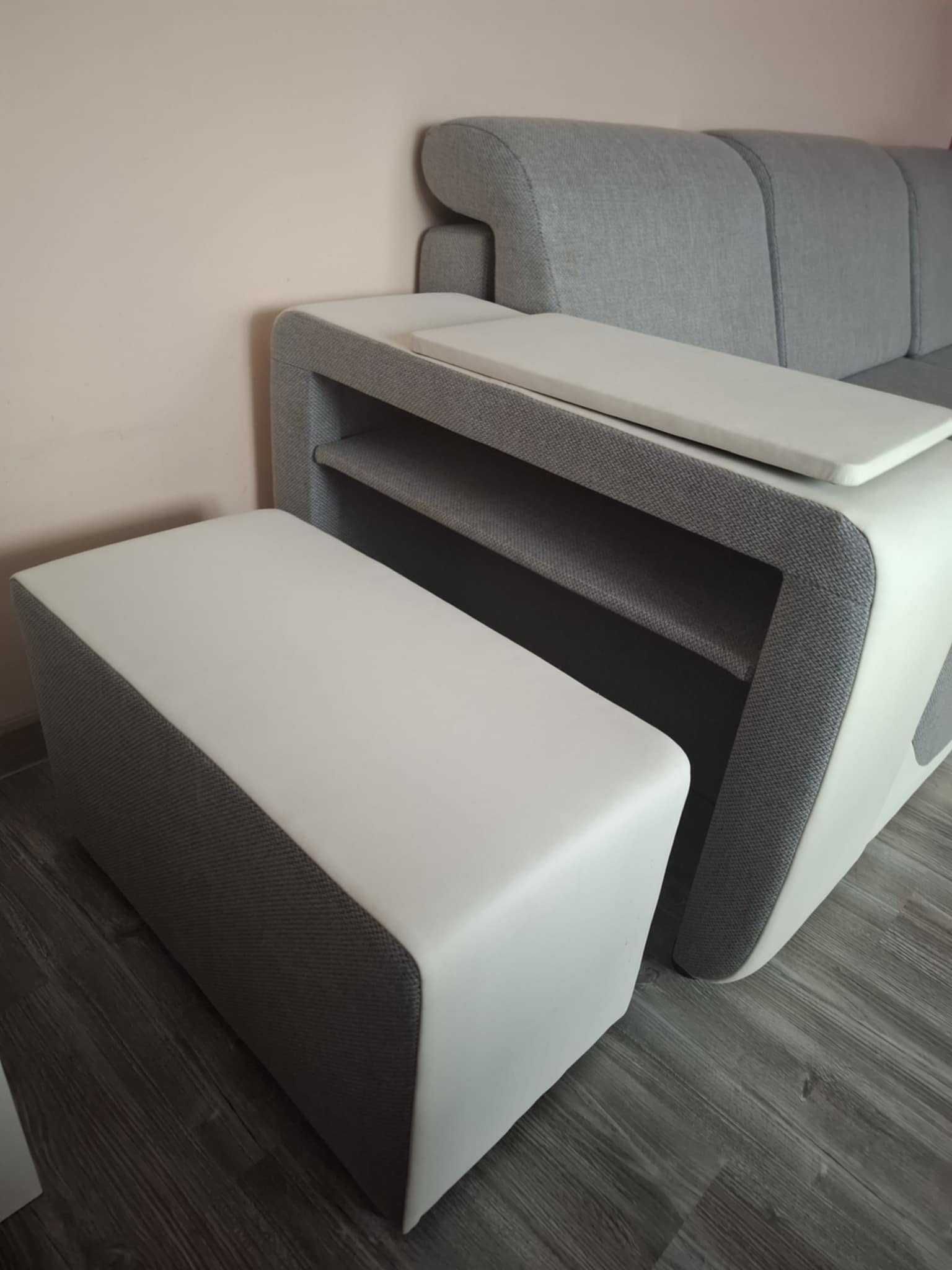 Sofa łożko narożnik z funkcją spania Agata