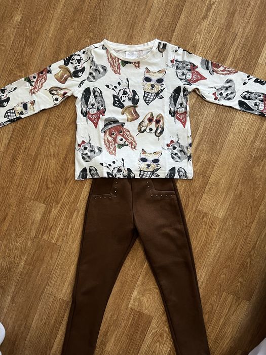 Штанці і кофтинка Zara, на зріст 110-116
