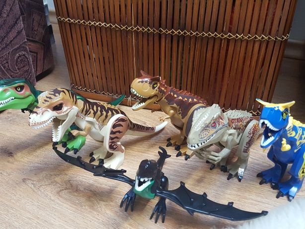 Dinozaury składane klocki