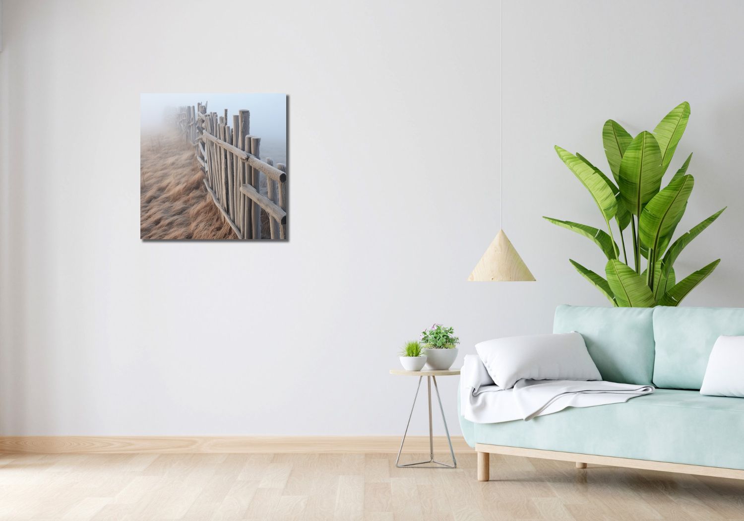 Obraz 60x60cm Mgła nad Wydmami