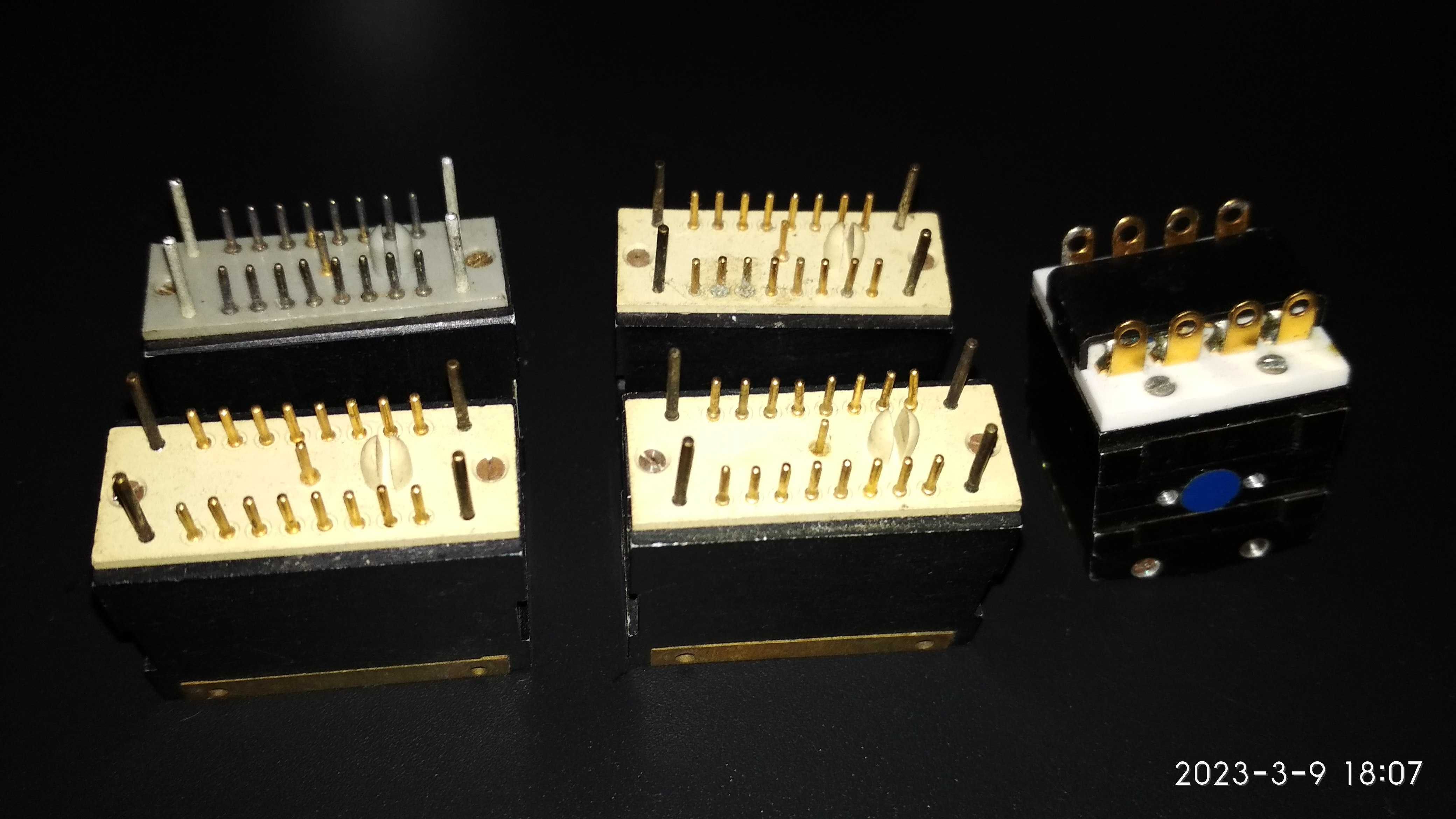 Магнитные головки BRG 3k 348х Miniflux 3М 568Х СССР телевизор