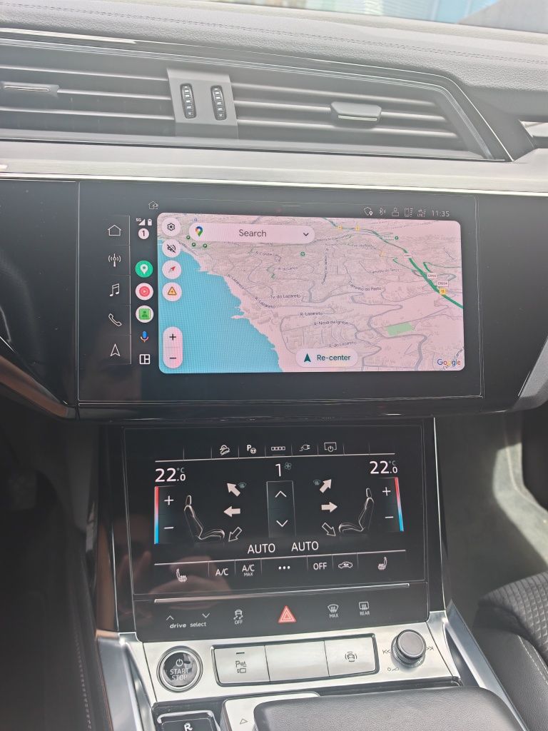 Como novo Audi E-TRON 55 Q8 Premium S Line 2021  Keyless Entry