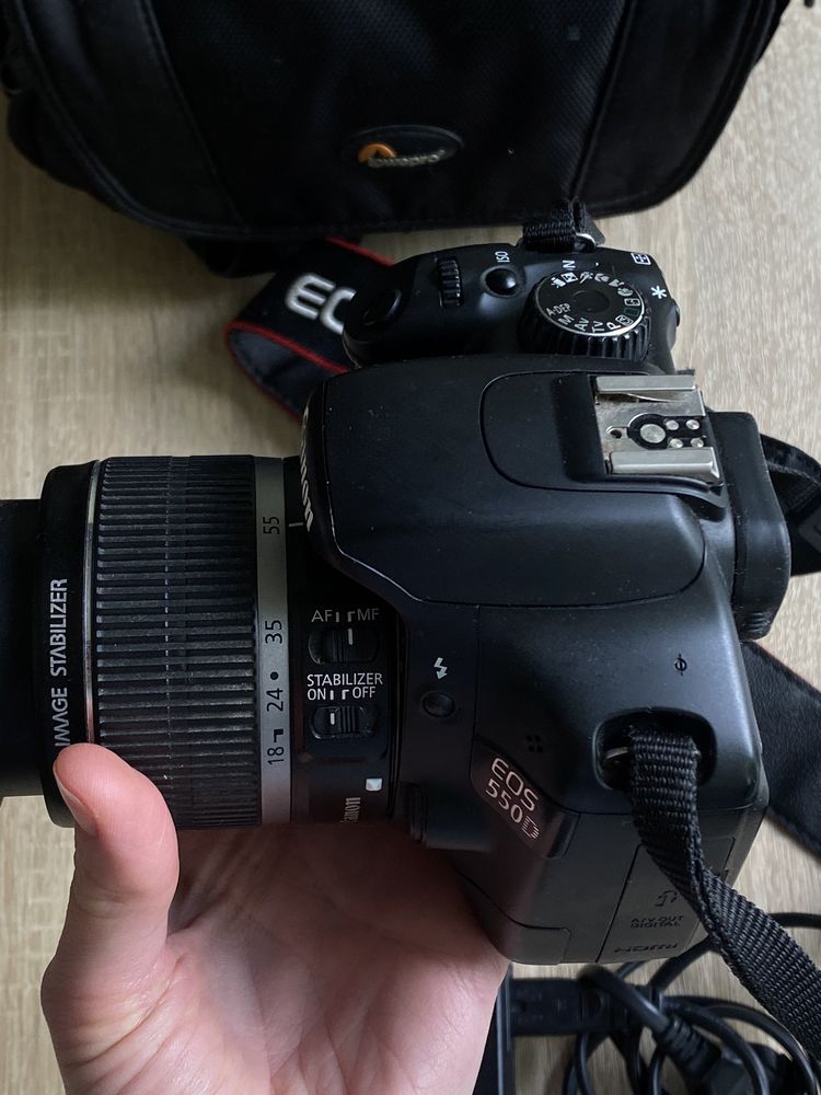 Фотоаппарат Canon 550D 18-55
