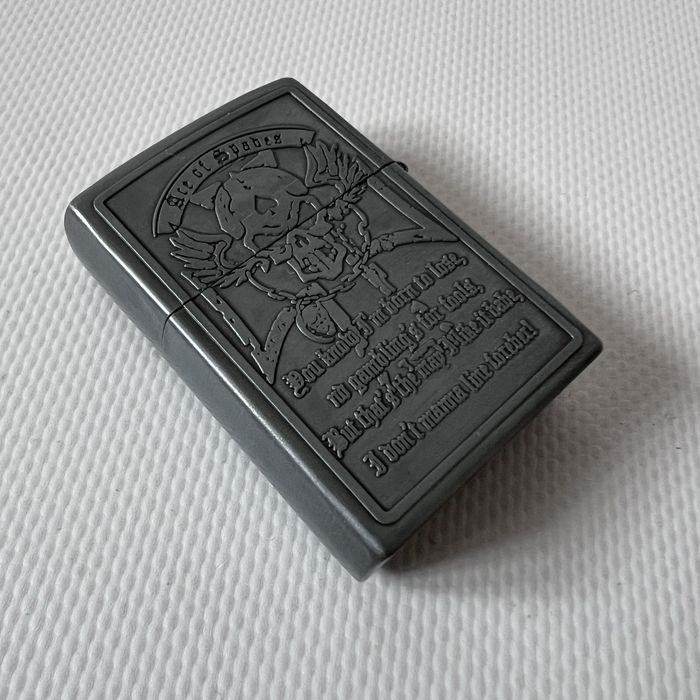 Бензиновая зажигалка Kantai mc02 форма Zippo + бензин + коробка