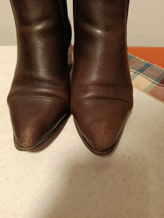 Botas castanhas de senhora tamanho 39