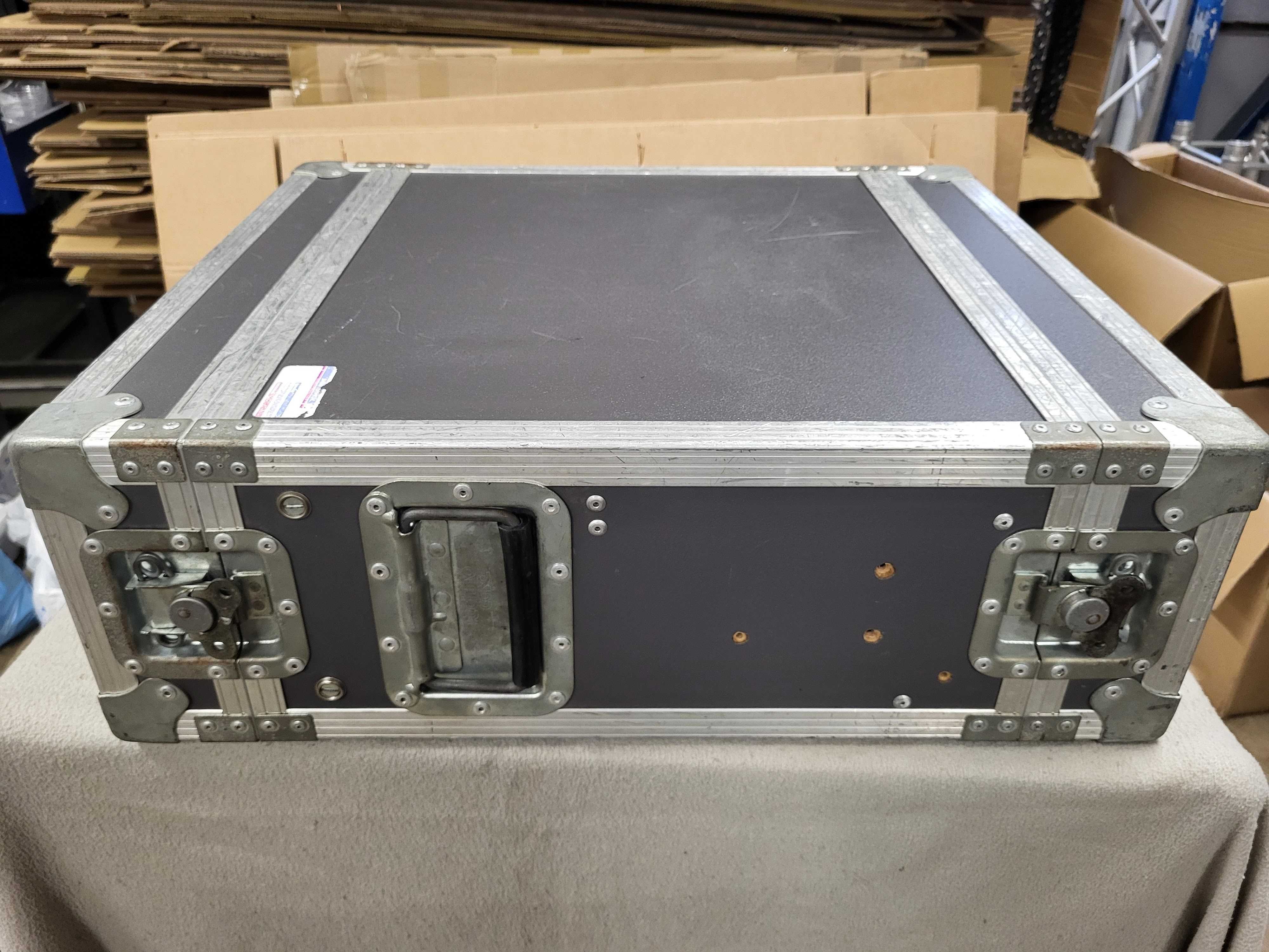 RACK 4U case 19cali 1x szyna 49cm do klapy Double Door