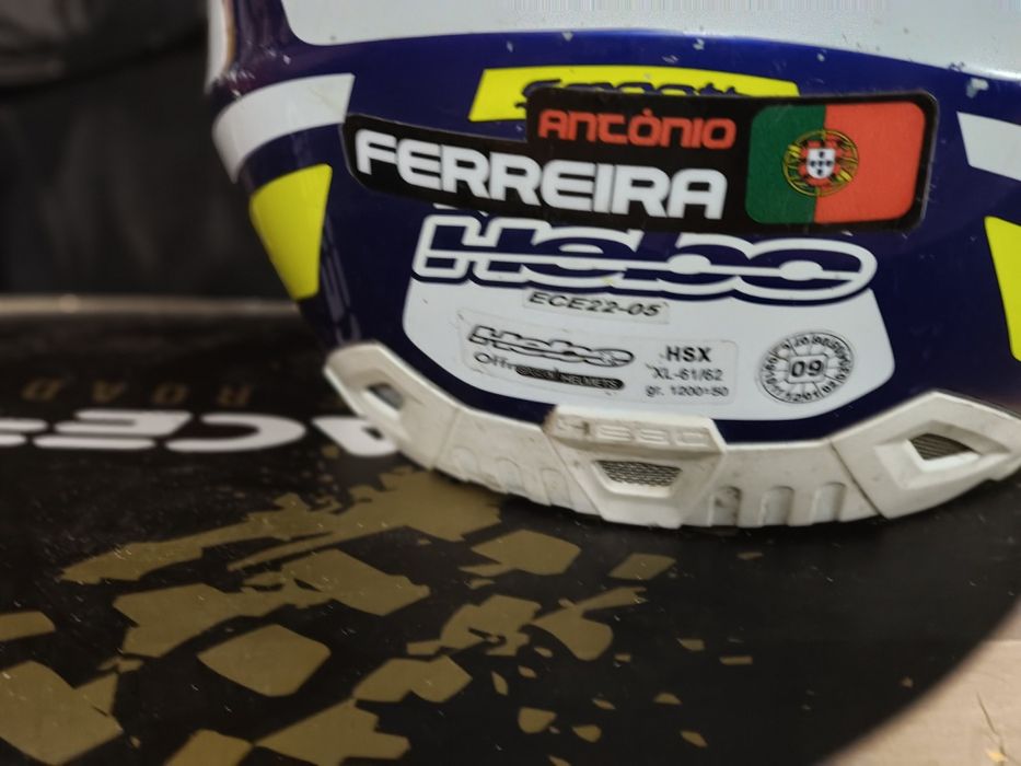 Capacete enduro hebo