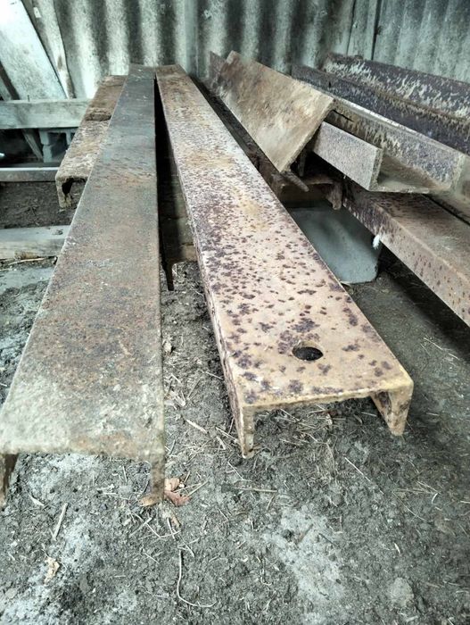 Швелер 10, 12мм. (б/у)