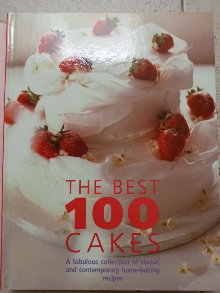 Livro em Inglês - the best 100 cakes
