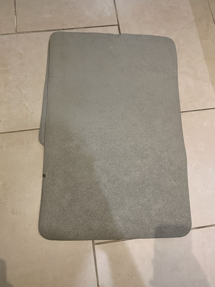 Nowy komplet dywaników do łazienki kobaltowy granatowy 77 cm x 49 cm