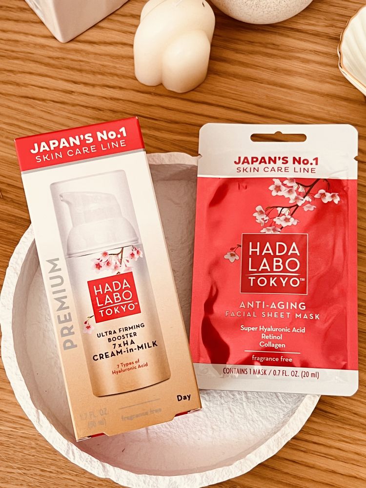 Hada Labo Tokyo Premium ujędrniająco-odmładzający krem + maska