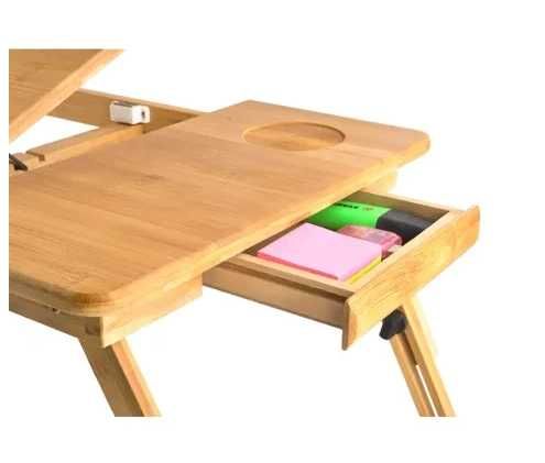 Бамбуковий столик для ноутбука, столик для ноутбука