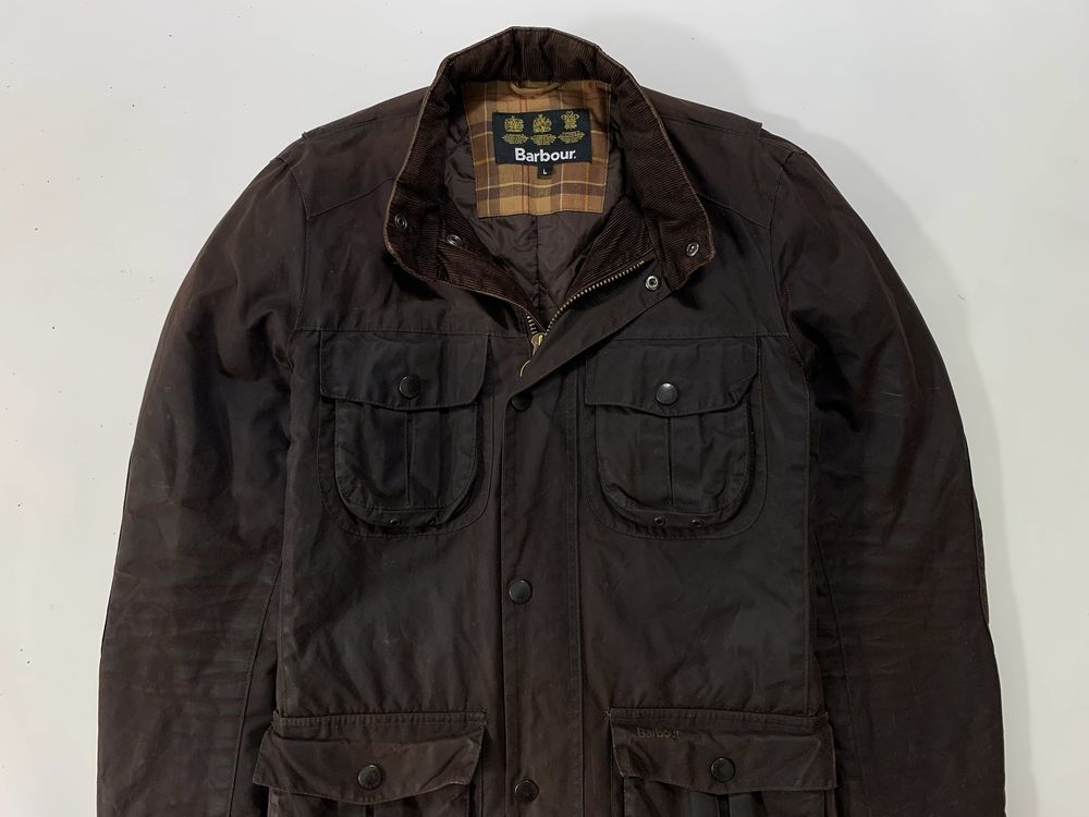 Barbour_Corbridge Wax Jacket_Care Kurtka Olejak Woskowana Meska_L
