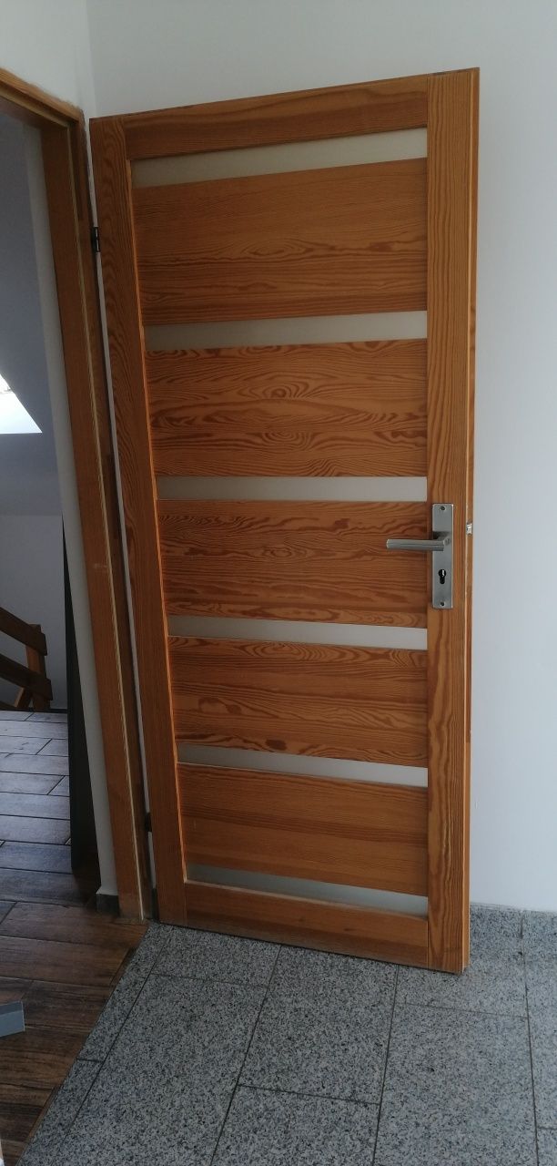 Drzwi drewniane 80tki Proszkowice dolnośląskie