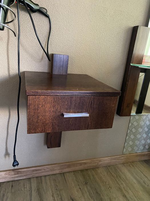 tocadores: 4 espelhos de salão+2 gavetas de apoio