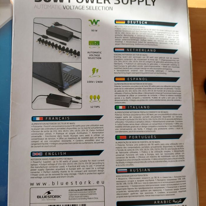 Carregador PC universal