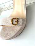 Guess sandaly na koturnie roz 40