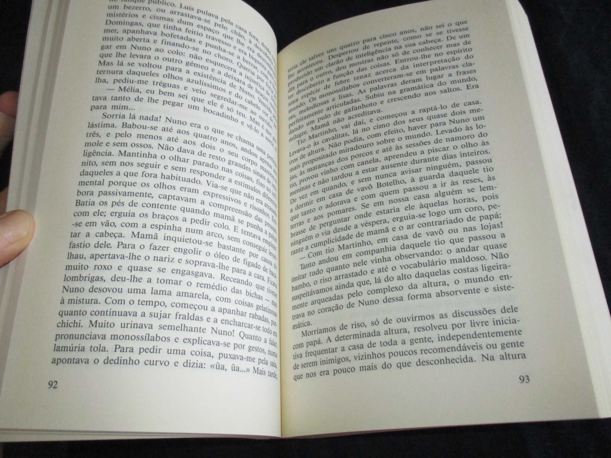 Livro Gente Feliz com lágrimas João de Melo