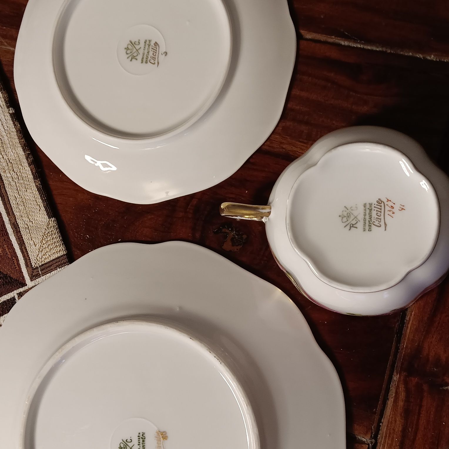 Rosenthal chrysantheme cäciliy