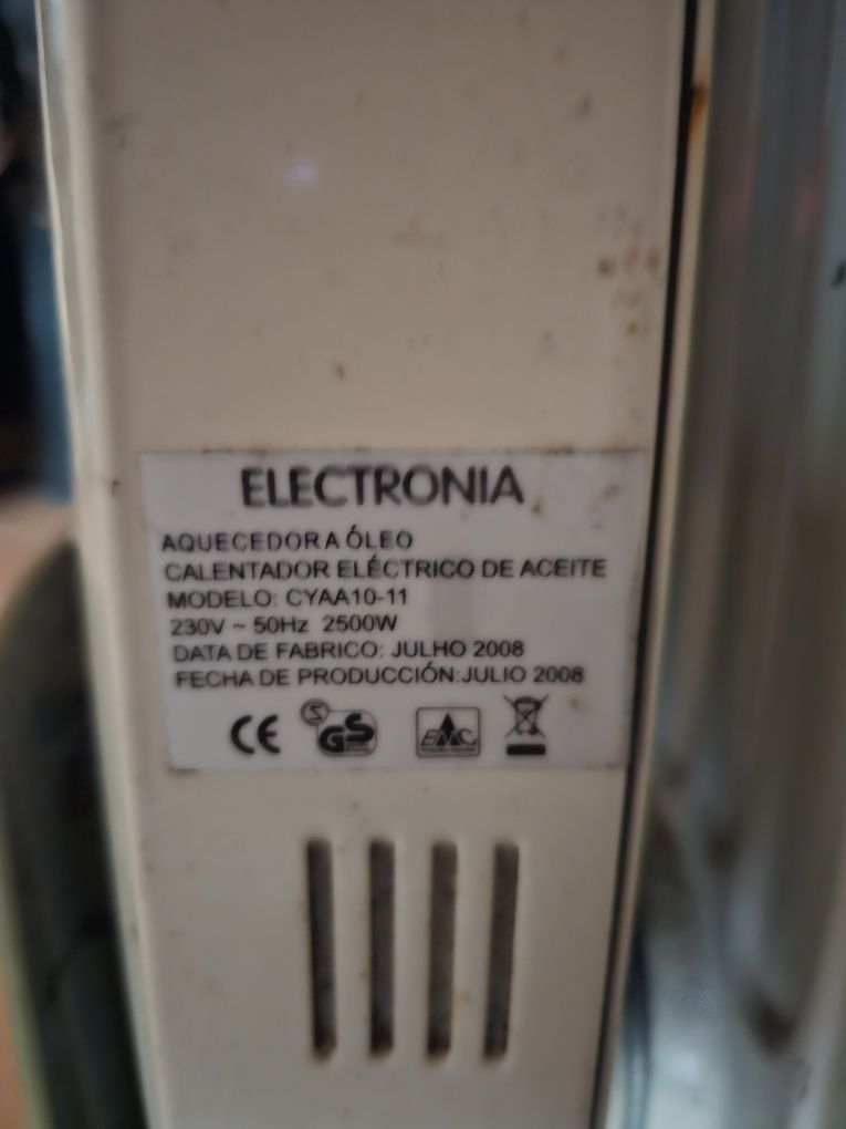 Aquecedor a óleo