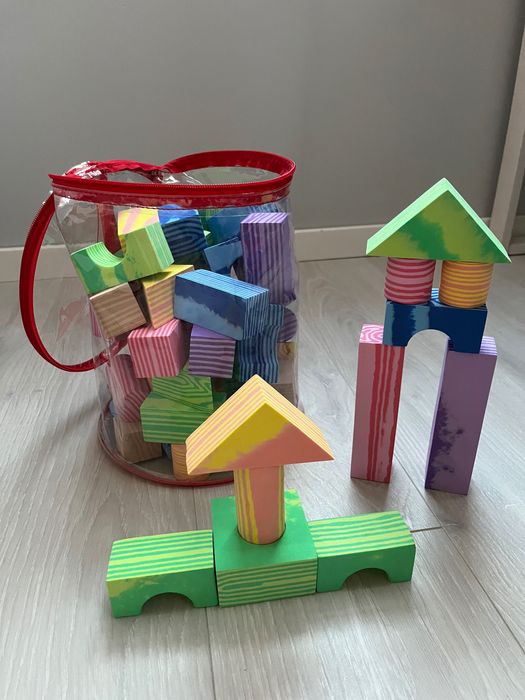 Zestaw klocków piankowych