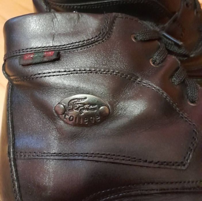 Чоловічі шкіряні черевики