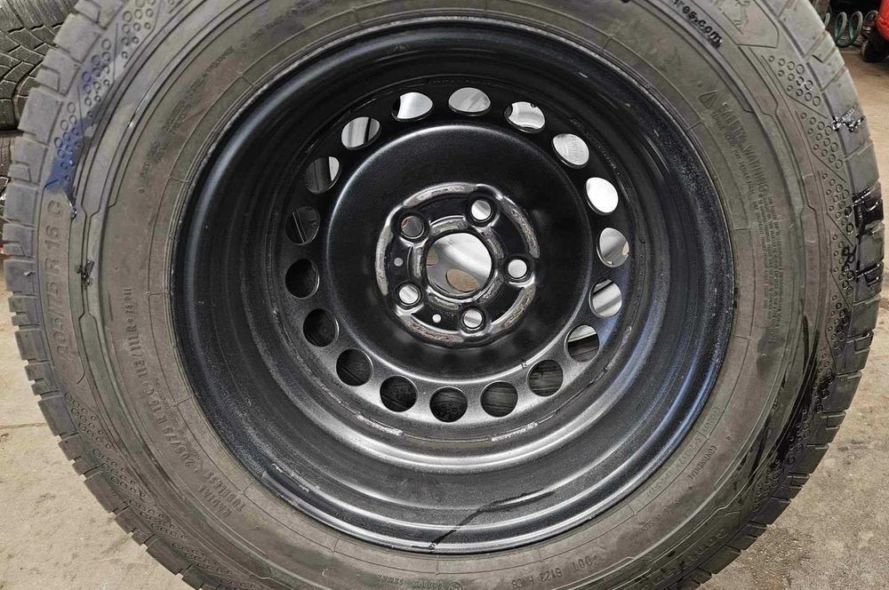 4x Felgi stalowe VW OE 6,5 x 16 5x120 ET60 VW Crafter / T7 / MAN TGE