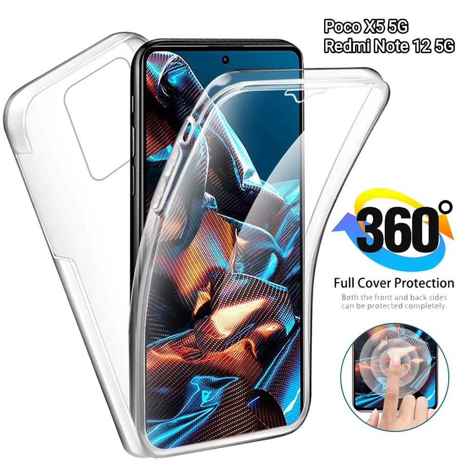 Capa 360 P/ Xiaomi Poco X5 5G / Redmi Note 12 5G - Nova - 24 horas