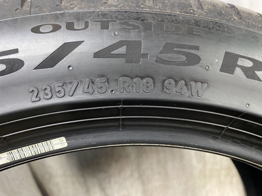 235/45R18 94W Pirelli Cinturato P7 20rok 7mm bieznika!!!